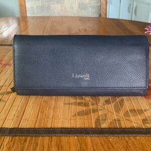 Lipault France Leather Wallet